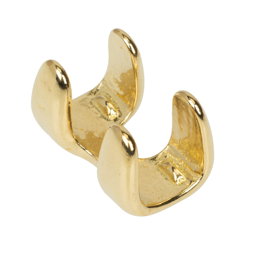 #24 Rope Clamp Solid Brass, 1/2" x 1-5/8"