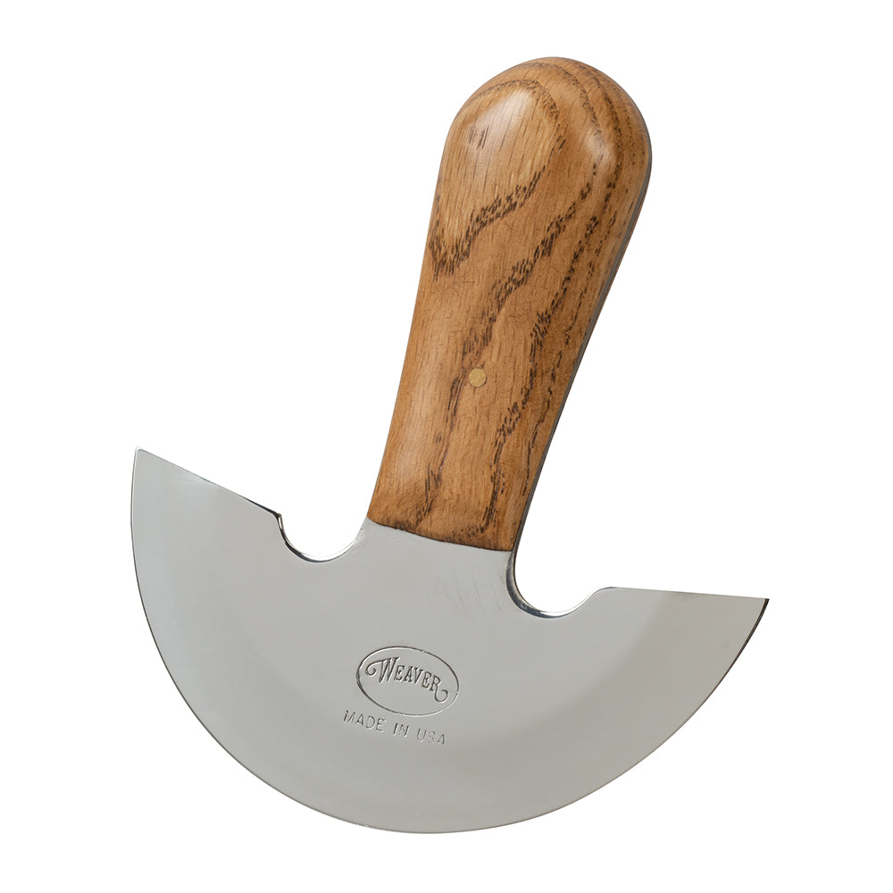 Master Tool Leather Round Knife, 4-7/8"