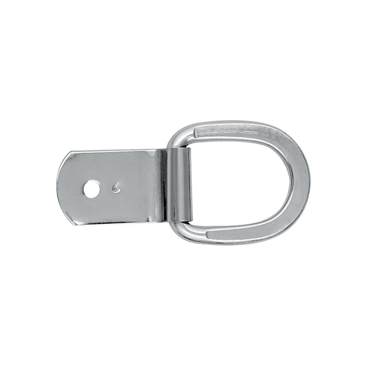 Clip and Flat D-Ring Stainless Steel, 1"
