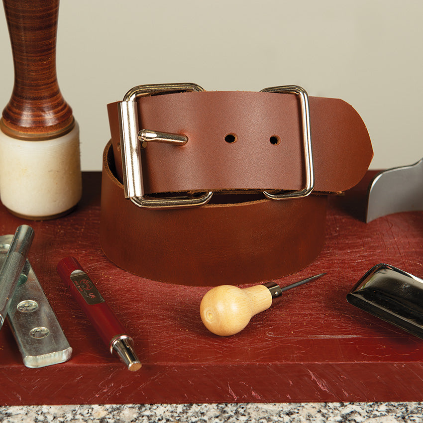 Chrome Tanned Water Buffalo Leather, 5-6 oz.