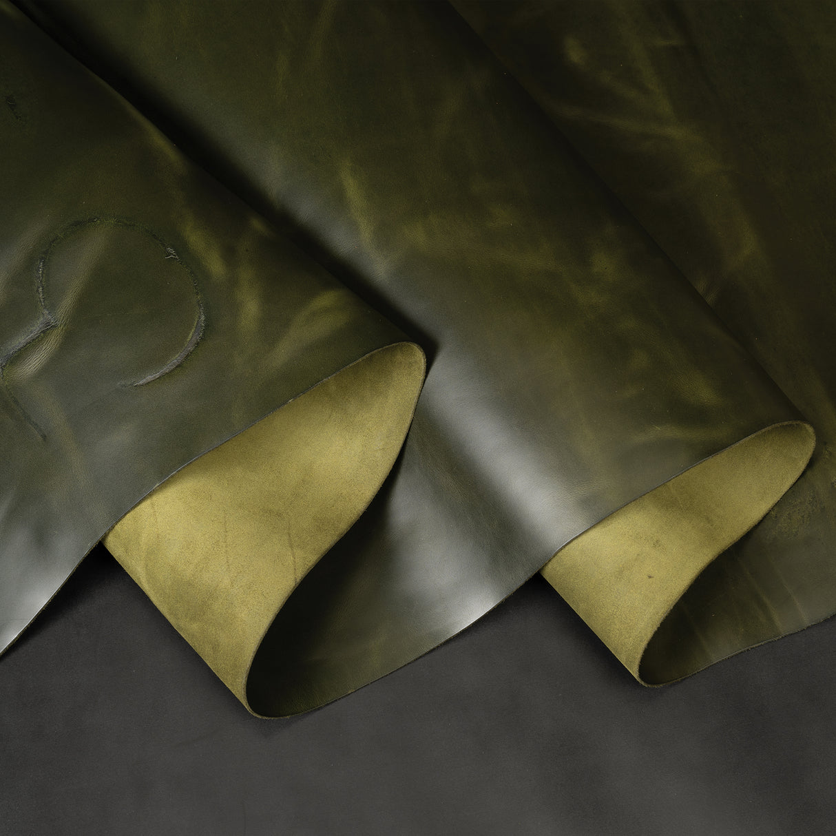 Jasper Pull Up Leather, Kelly Green, side