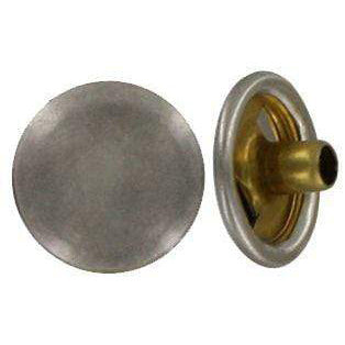 Ohio Travel Bag Fasteners Ligne 24 Brown, Long Barrel Cap, Solid Brass, #10127-BRO 10127-BRO