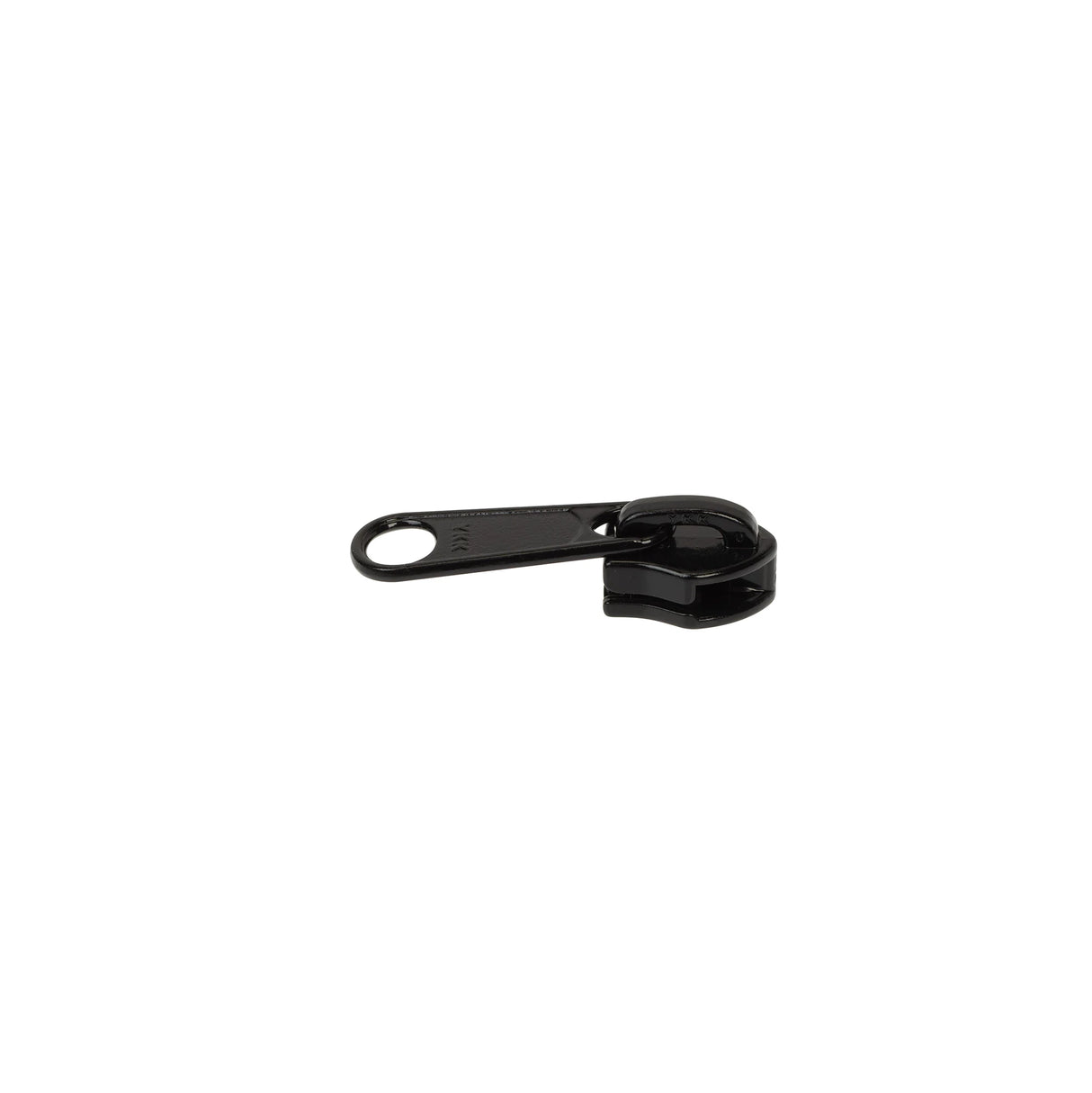 #10 Black, Coil, YKK, Long Tab Semi-Swivel Slider, Zinc Alloy, #10C-1-BLK