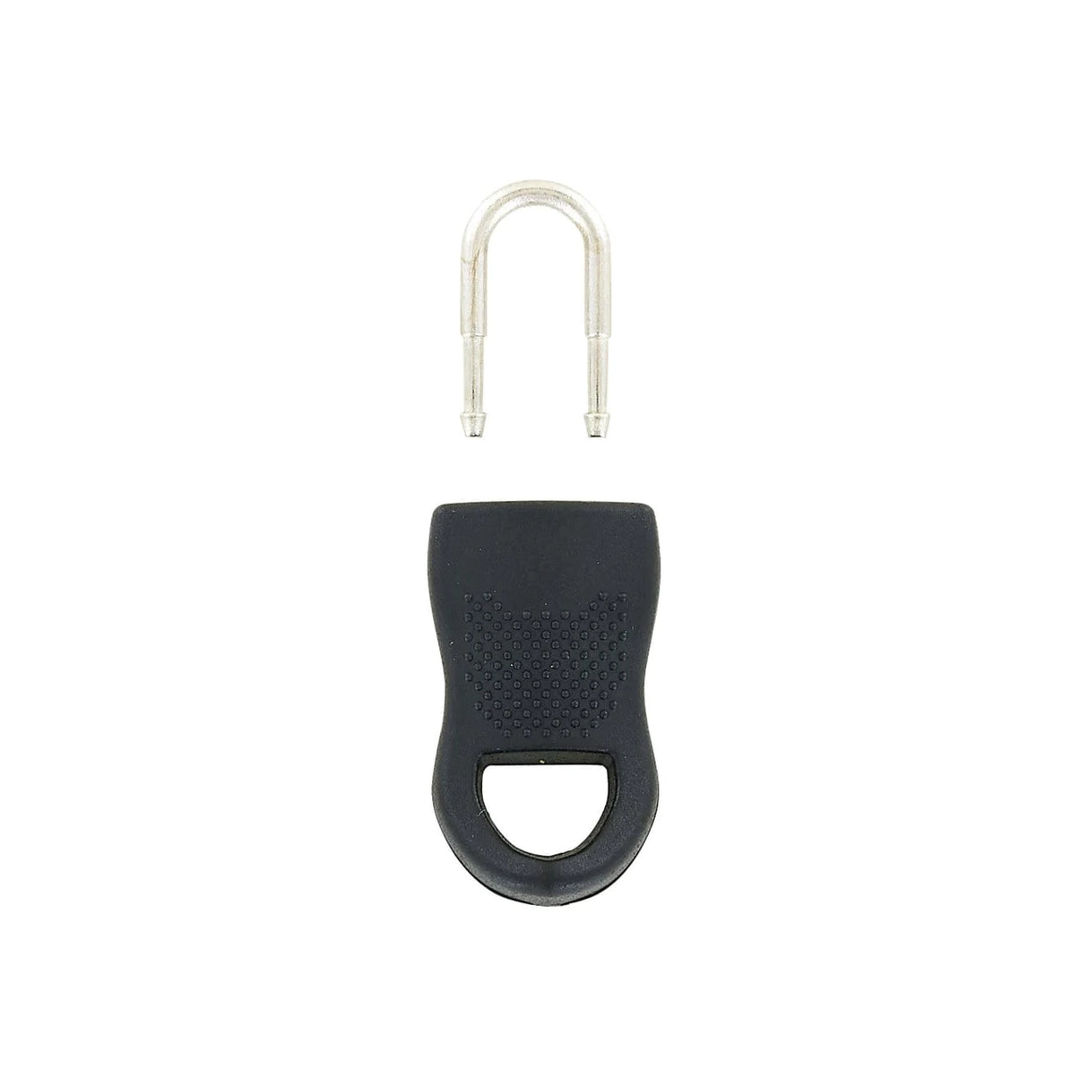 1" Black, Small Zipper Fixer, Plastic