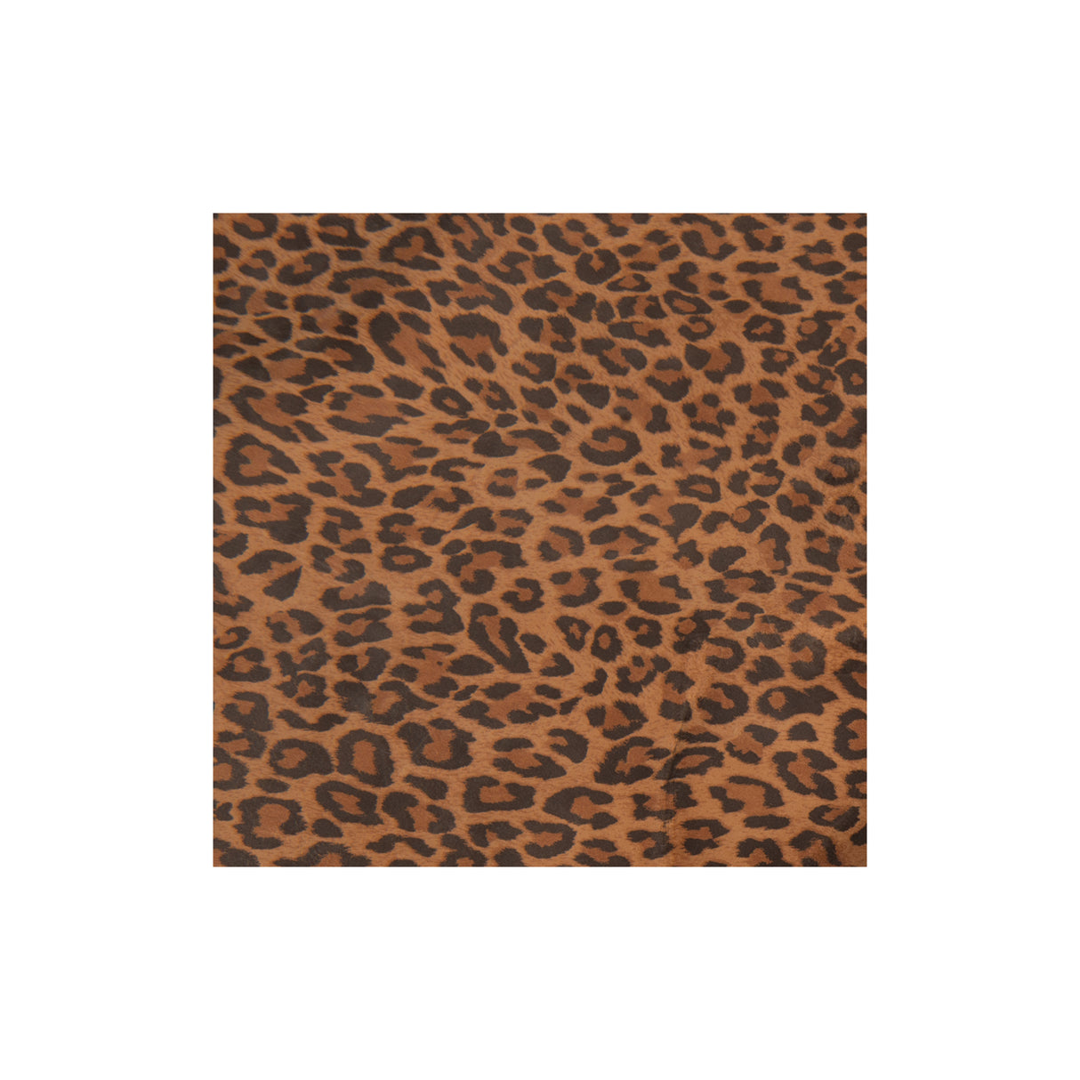 Sample, Leopard Printed Leather, 3-4 oz.