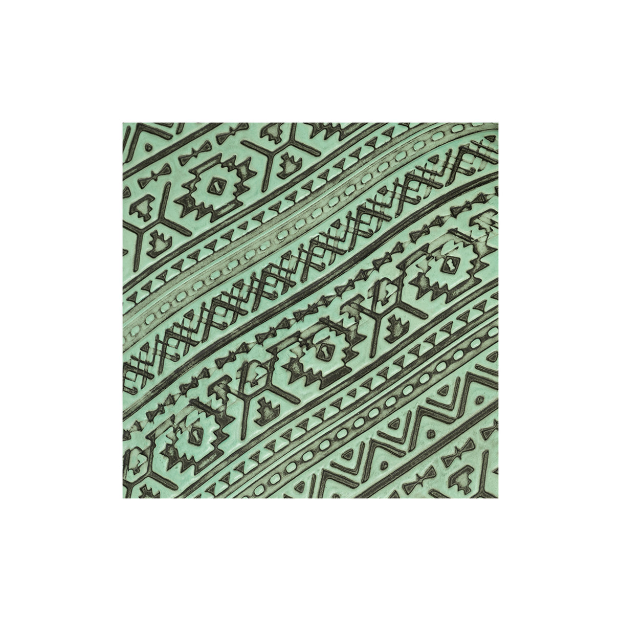 Sample, Embossed Leather, 2-3 oz., Southwest