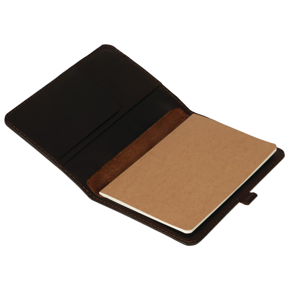 Leather Journal Kit, Finished, Open