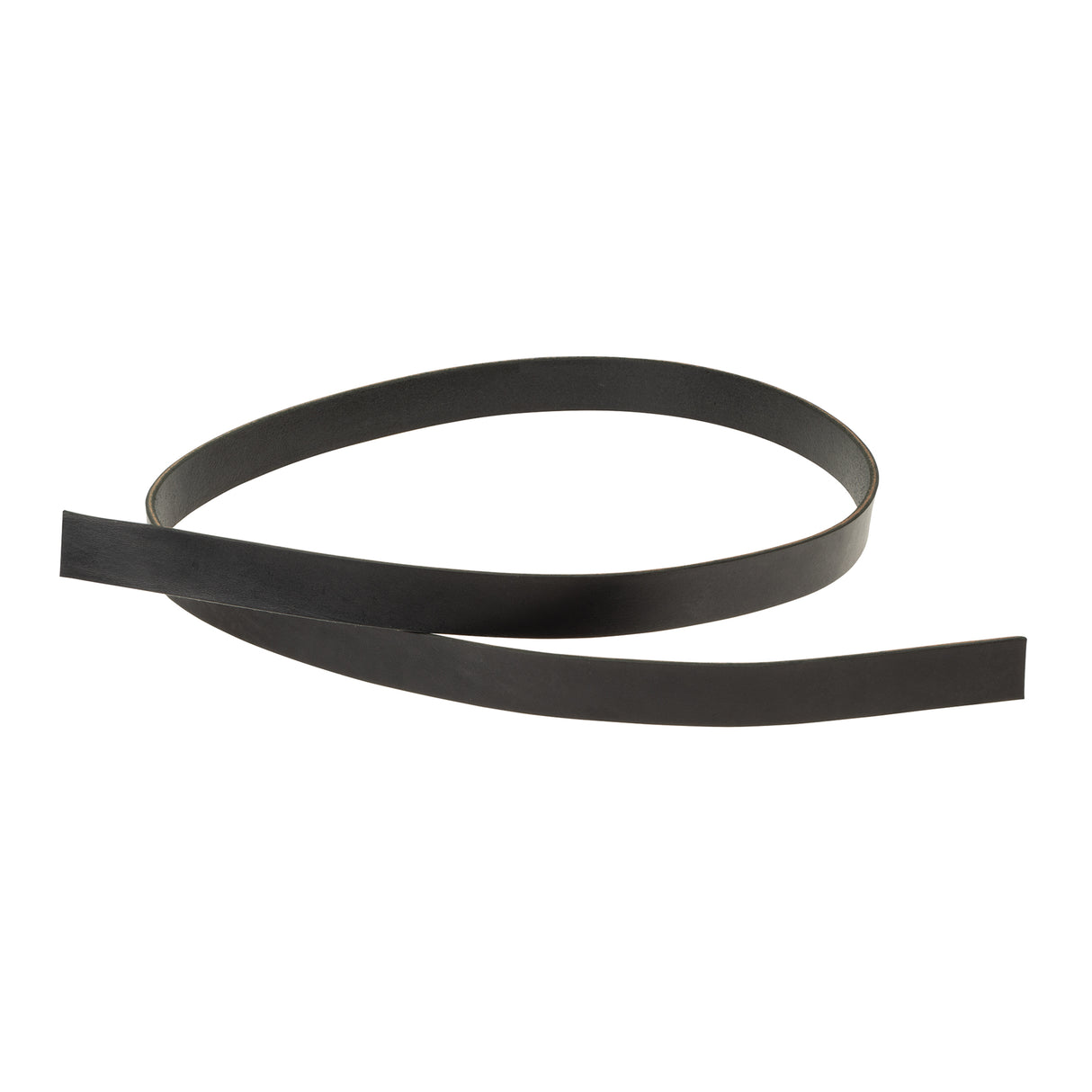 English Bridle Short Belt Blank, Plain, 1", unwrapped