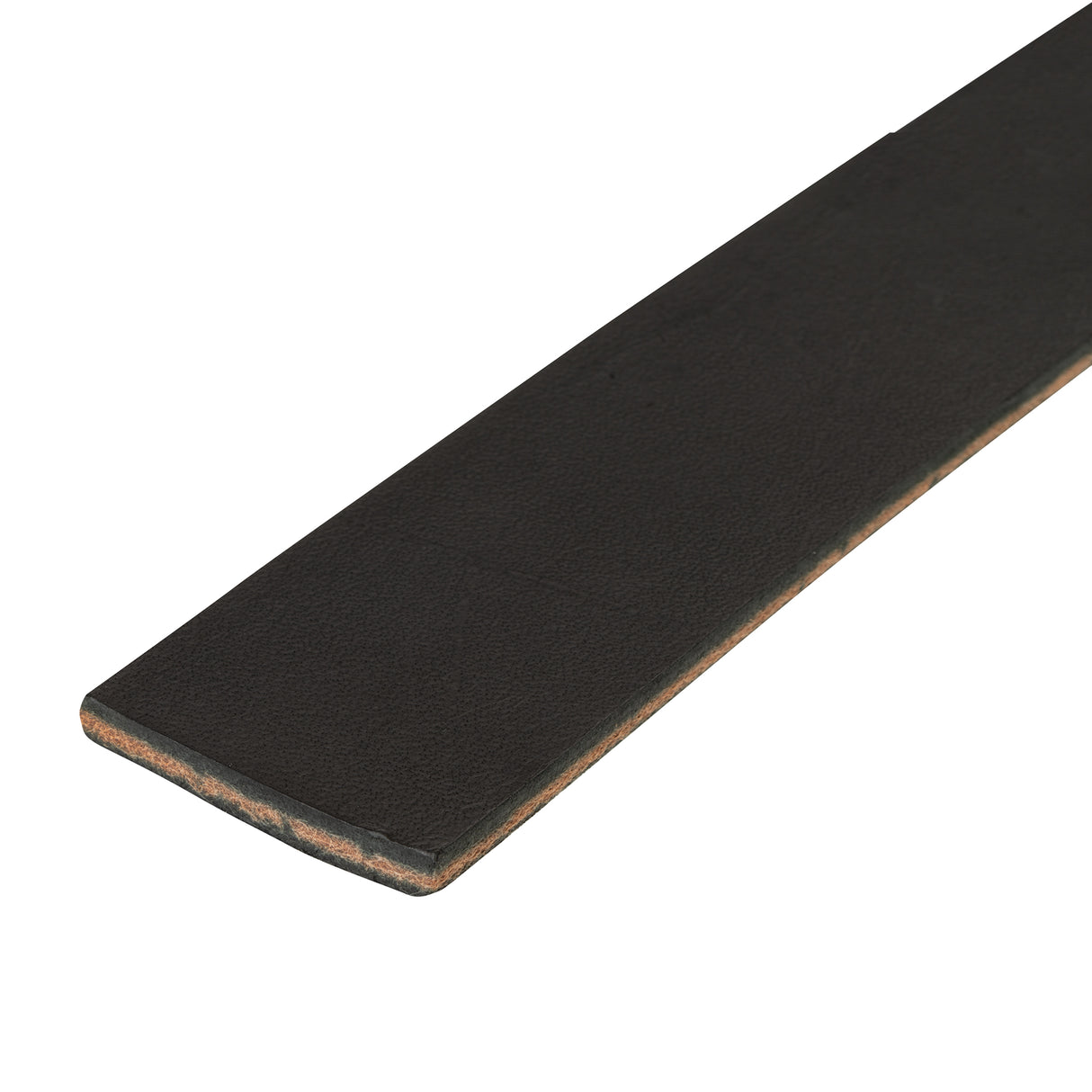 English Bridle Short Belt Blank, Plain, 1-1/4", up close