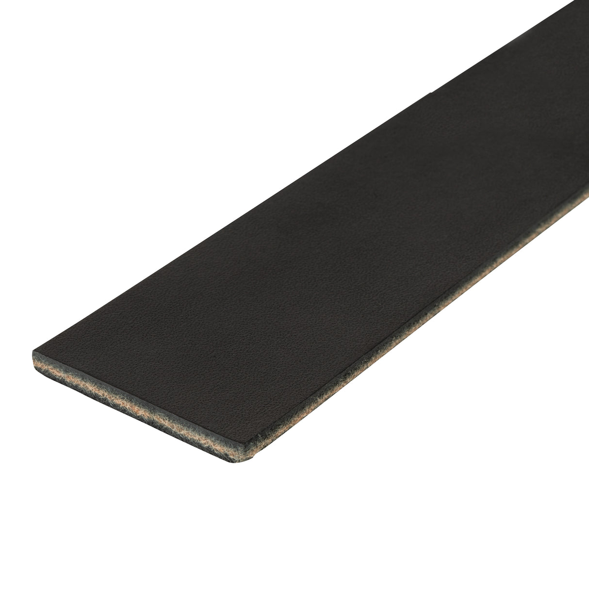 English Bridle Short Belt Blank, Plain, 1-1/2", up close