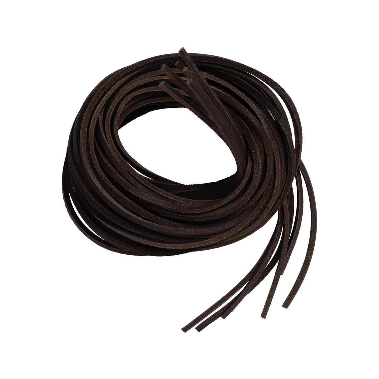 Leather Lace Pack, Chocolate, 1/8"