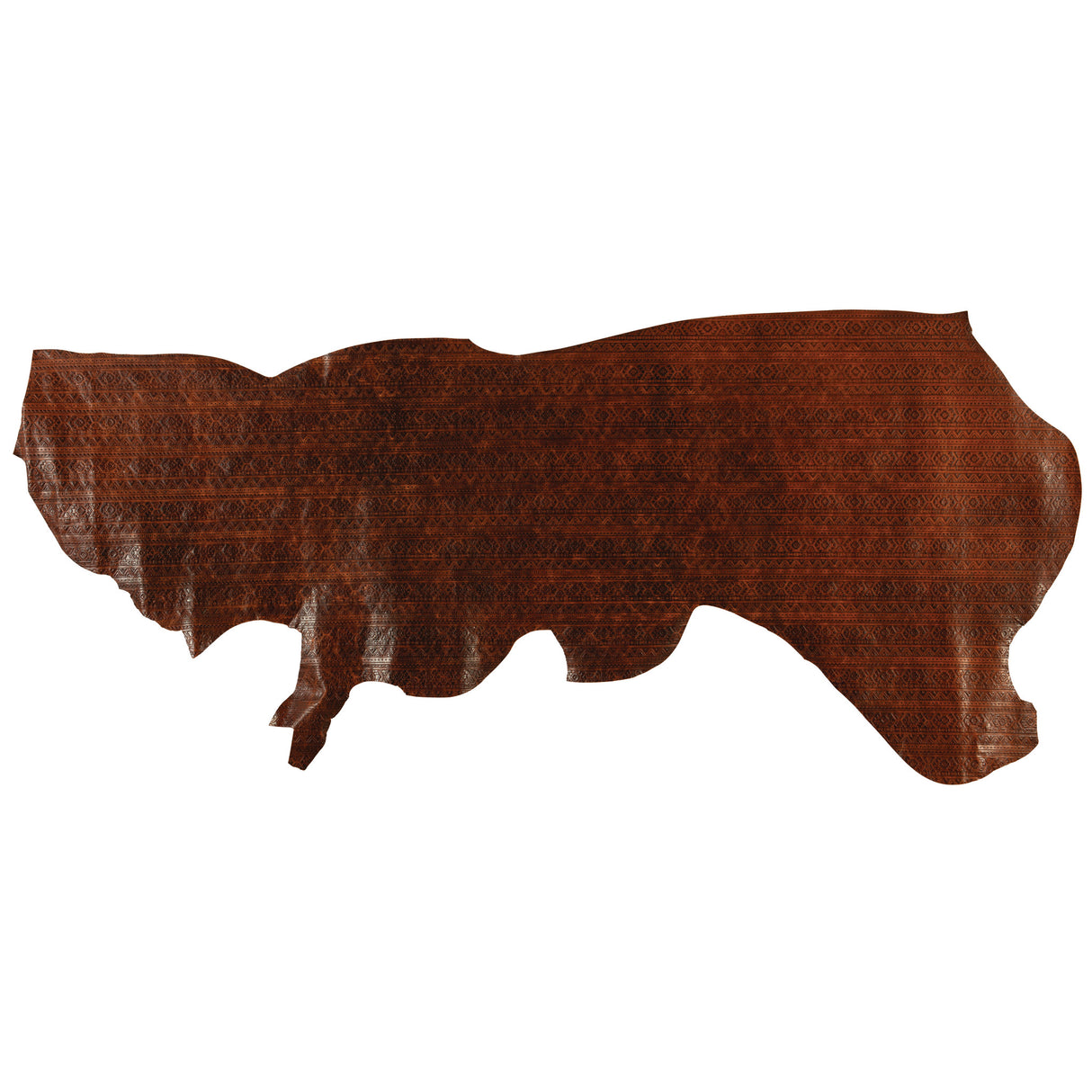 Embossed Leather, 2-3 oz., Southwest