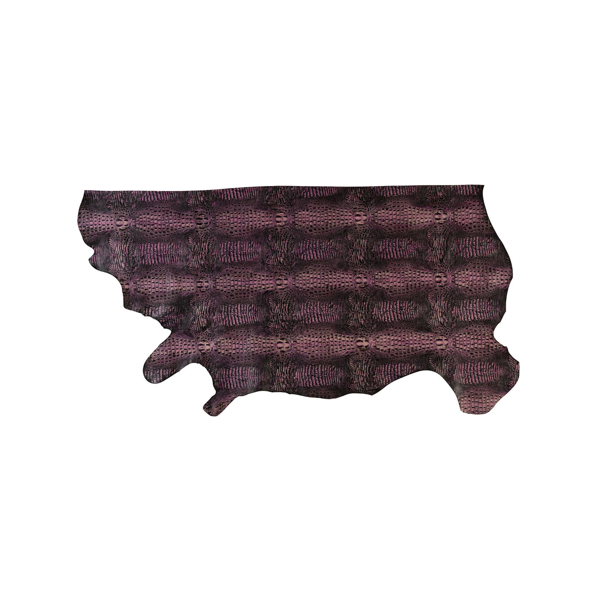 Embossed Leather, 2/3 oz., Purple Croc