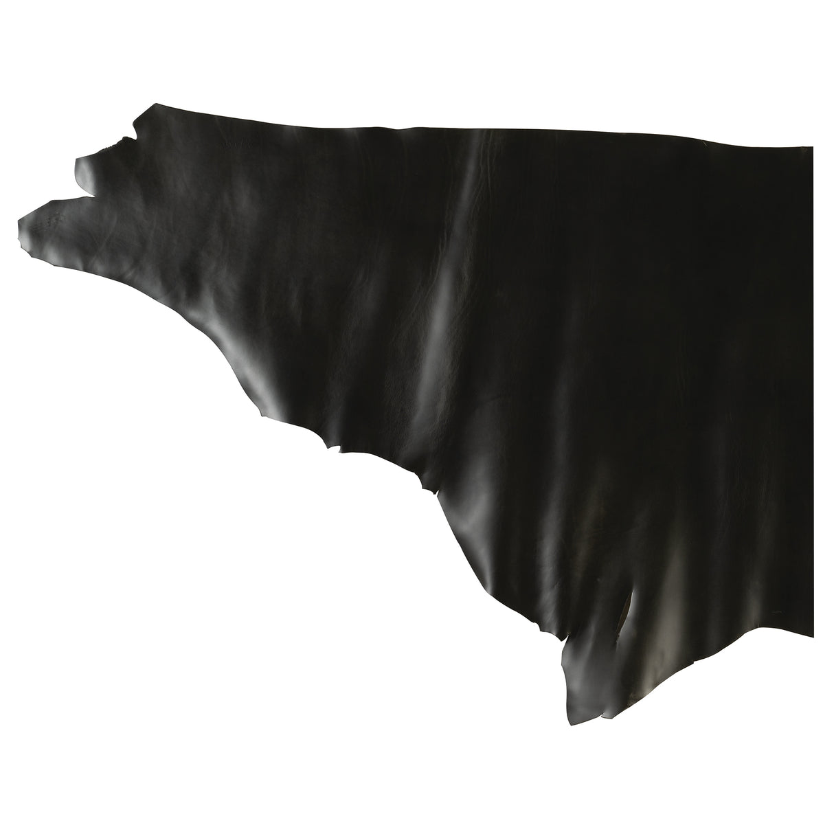 Jasper Pull Up Leather, Black, half side, front