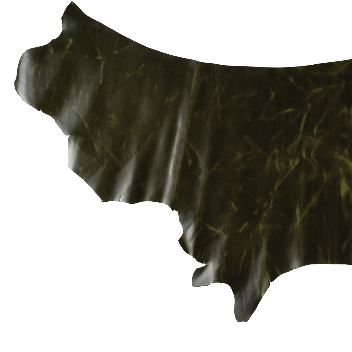 Jasper Pull Up Leather, Kelly Green, half side, front