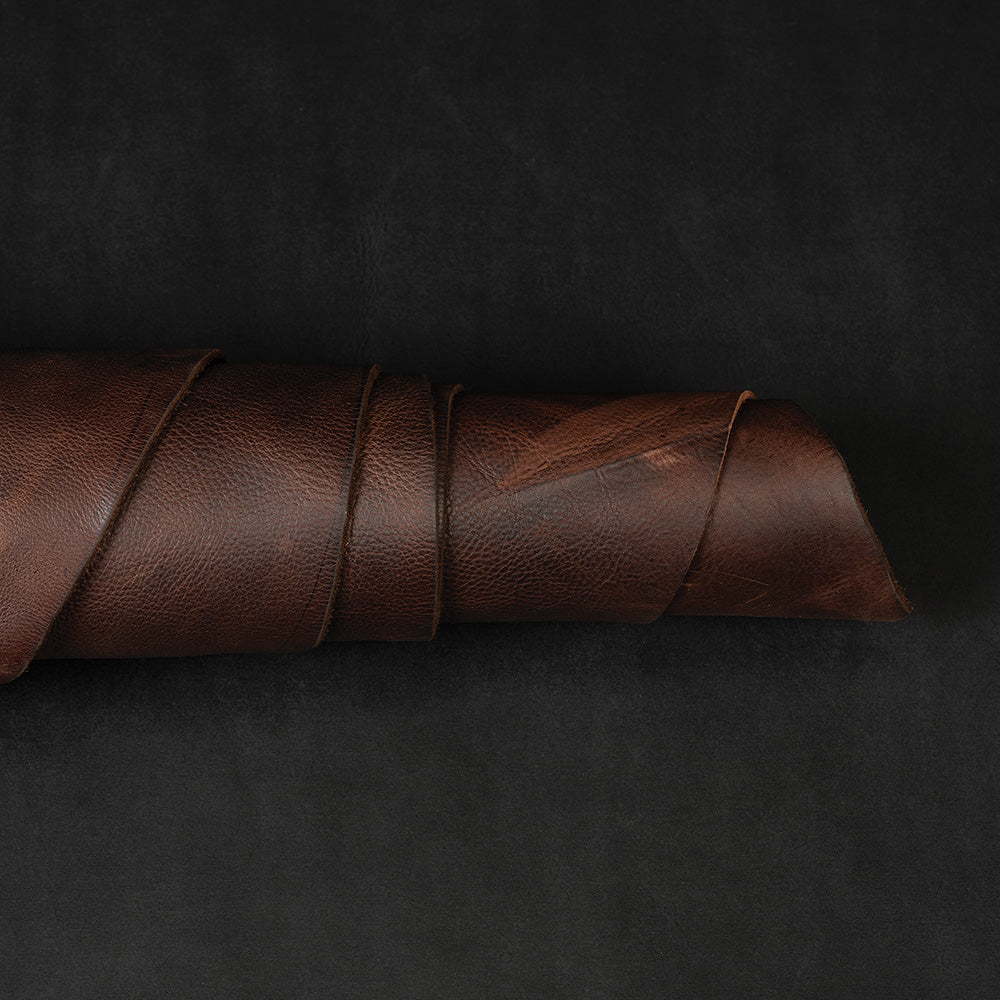 Cowboy Pull-Up Leather, Side, 5 to 6 oz.