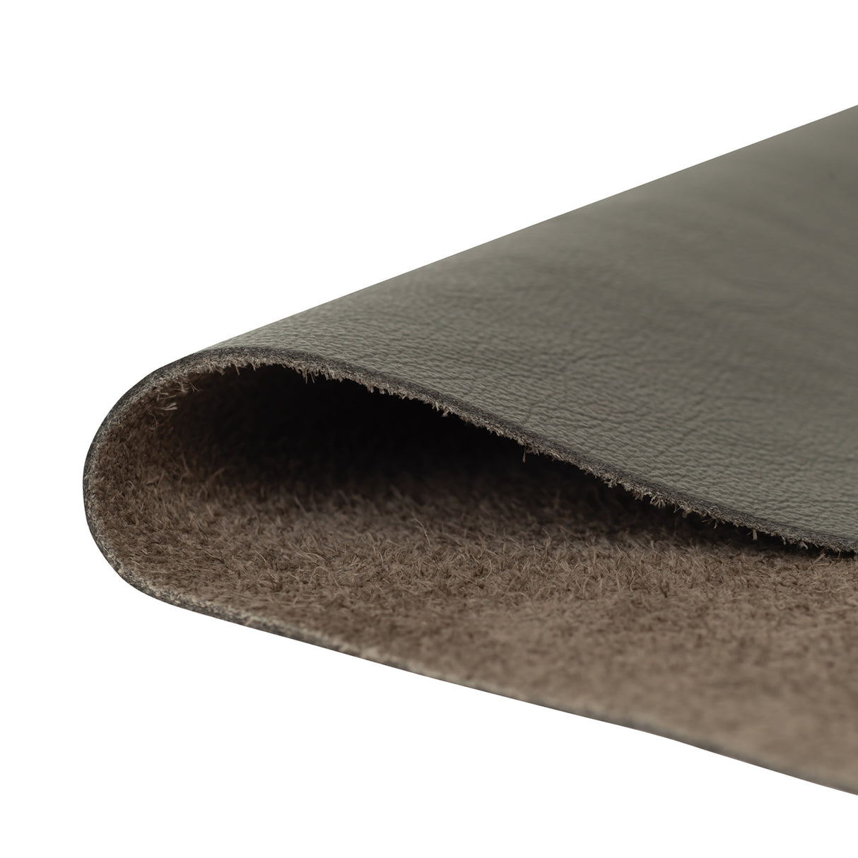 Modern Leather for Upholstery, Panel, Dark Ash