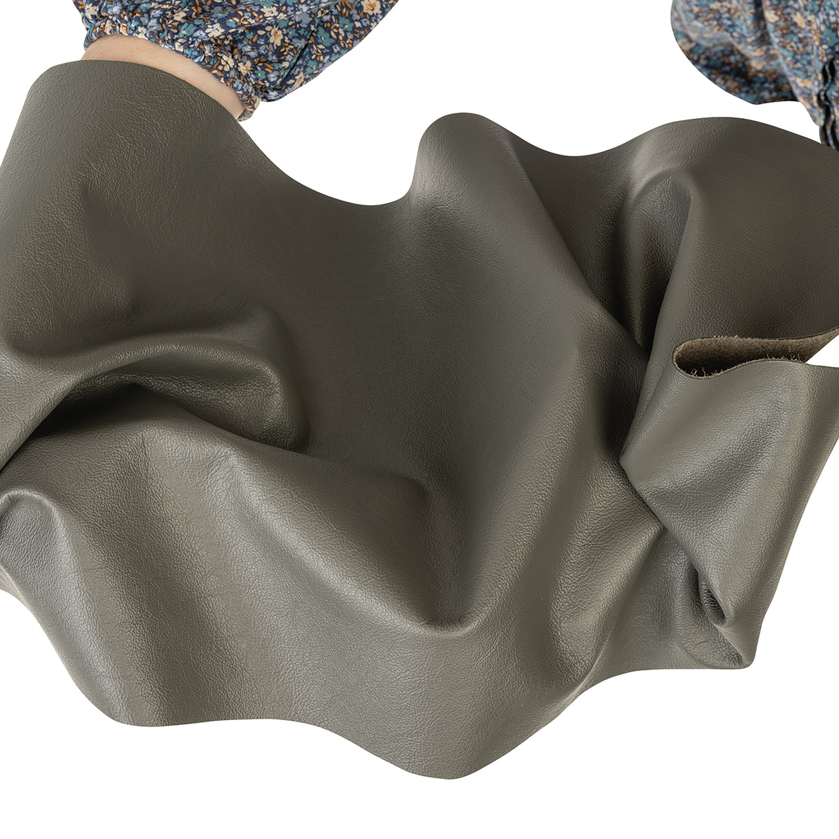 Modern Leather for Upholstery, Panel, Dark Gray