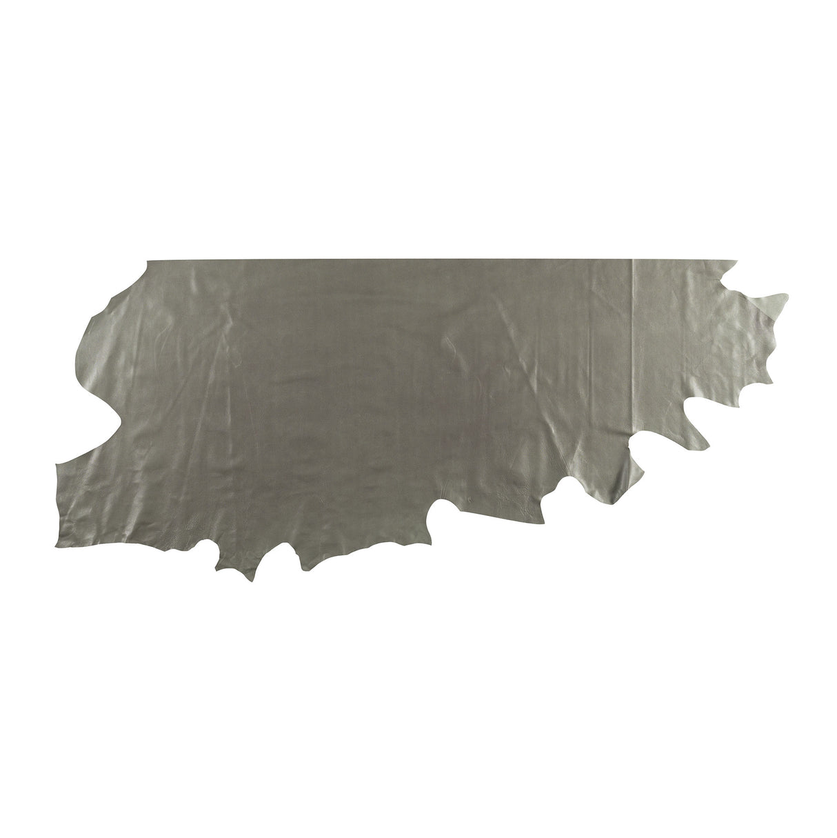 Modern Leather for Upholstery, Dark Gray, Side