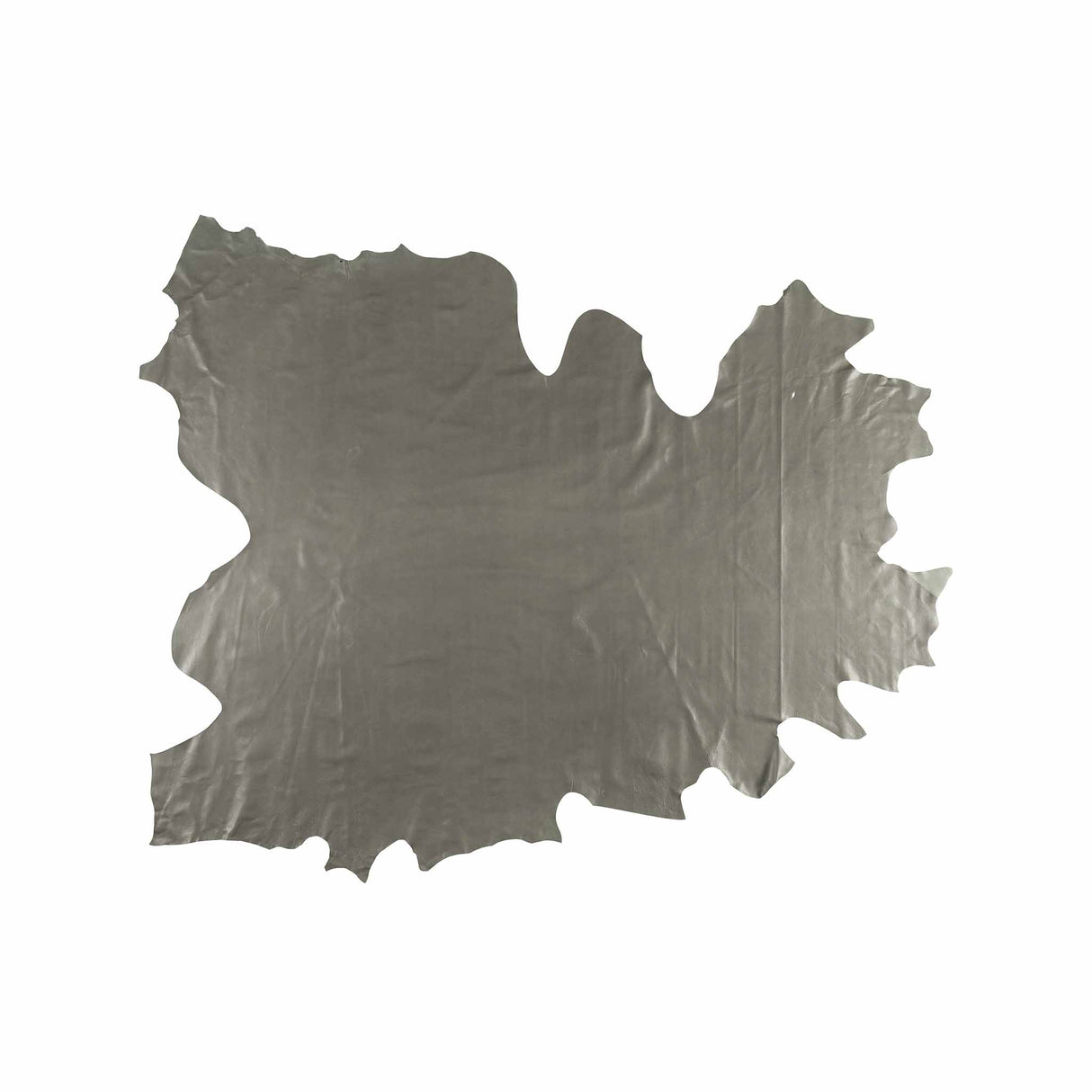 Modern Leather for Upholstery, Dark Gray, Whole Hide
