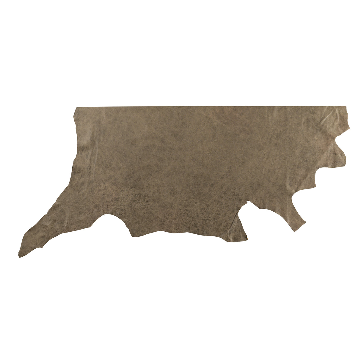 Buffalo Leather for Upholstery, Sand, Side