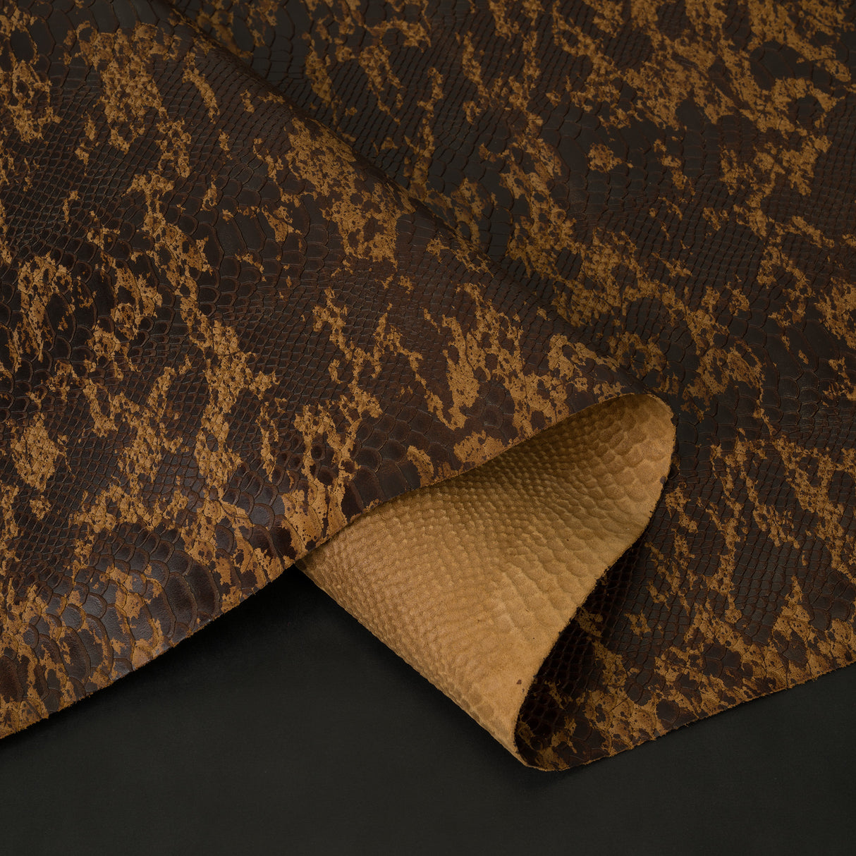 Exotic Embossed Leather, 3/4 oz.
