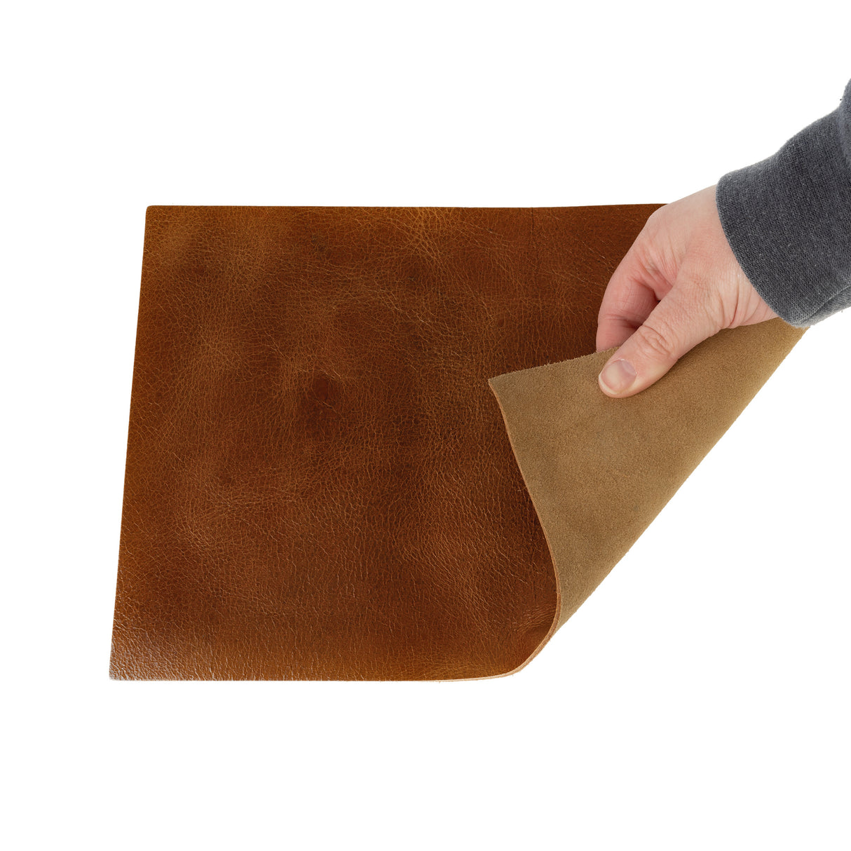 Western Crunch Water Buffalo Leather Panel