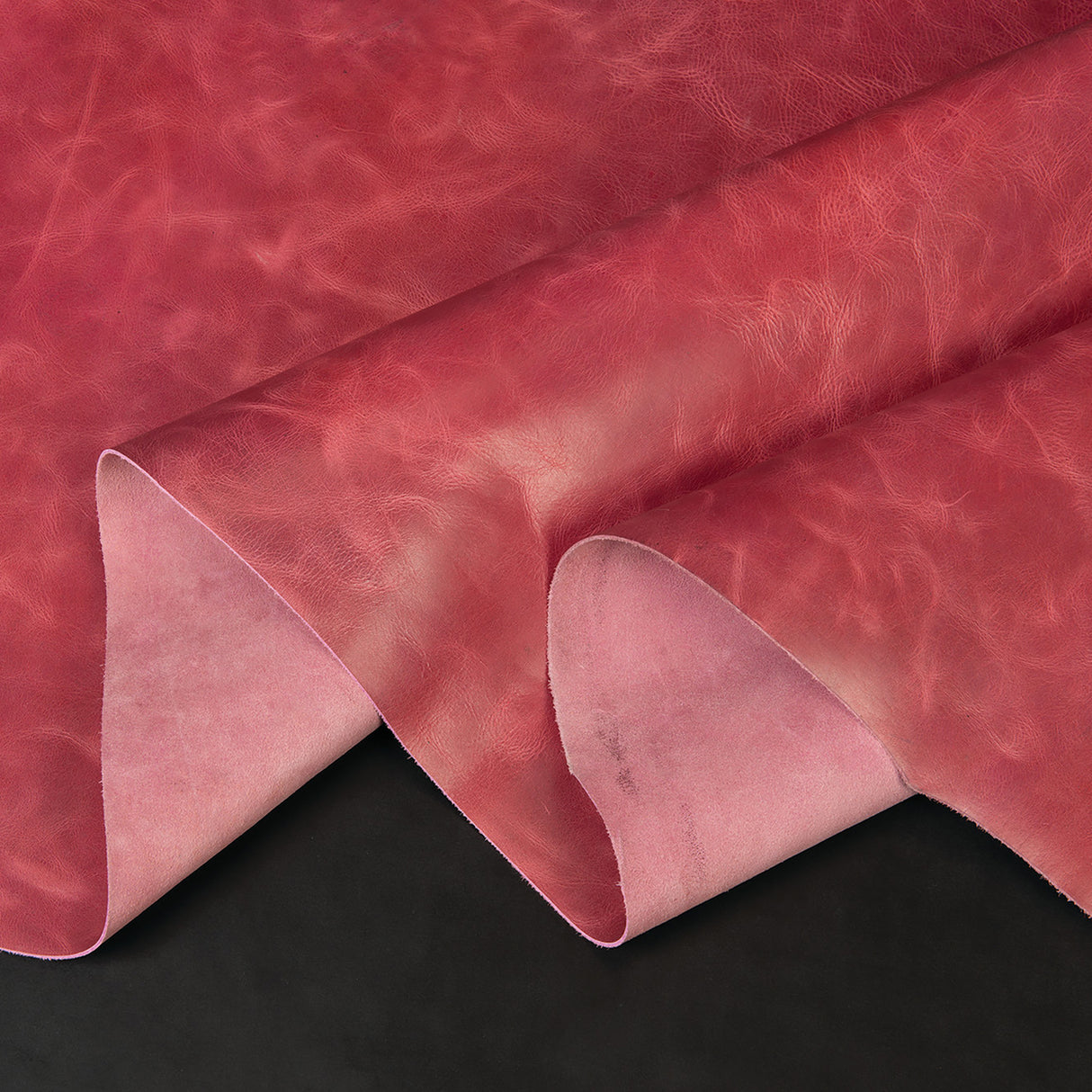 Sample, Western Crunch Water Buffalo Leather, 4-5 oz.