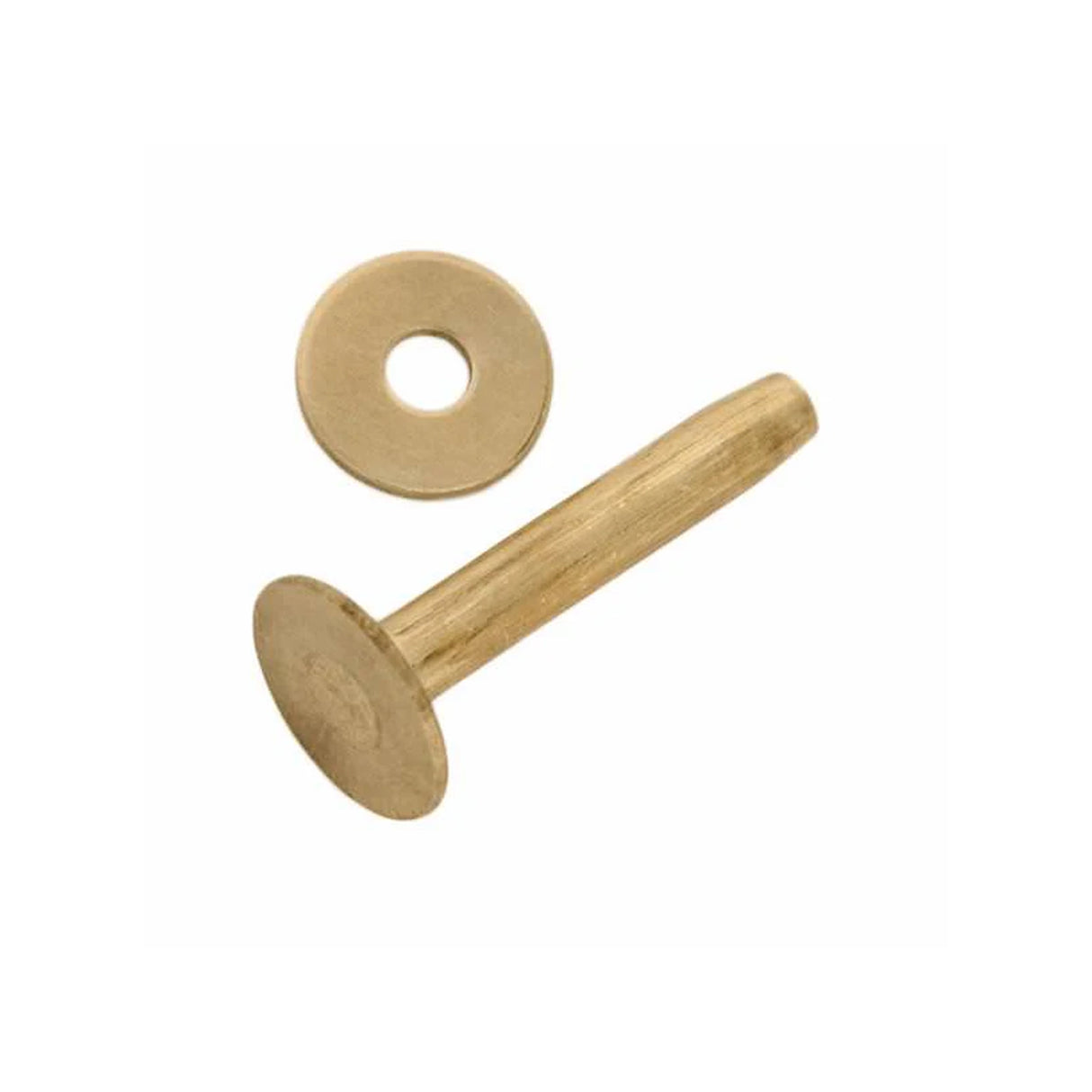 1335 #12 Solid Flat Head Rivets with Burrs