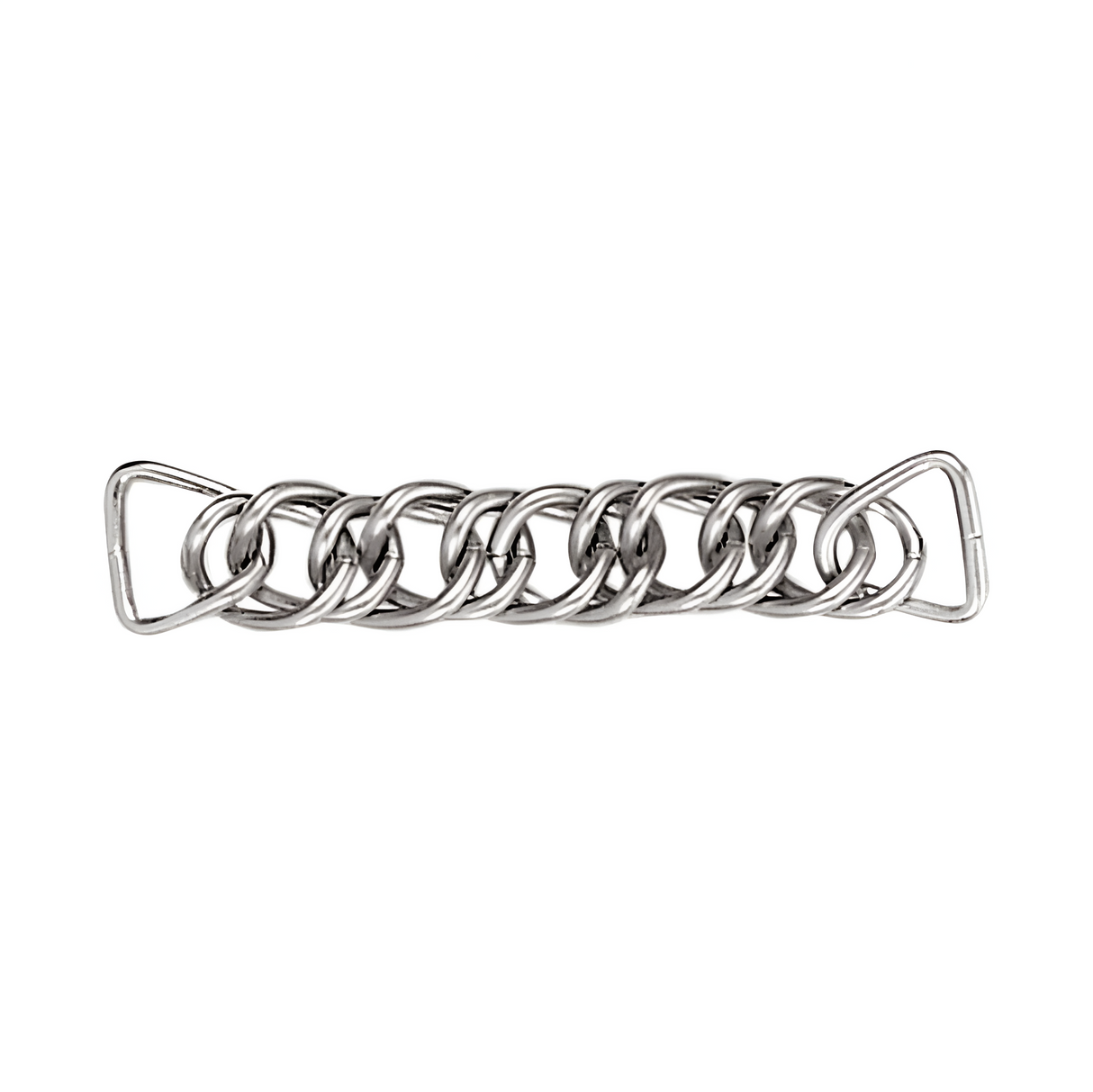 Curb Chain Nickel Plated, 3-1/2"