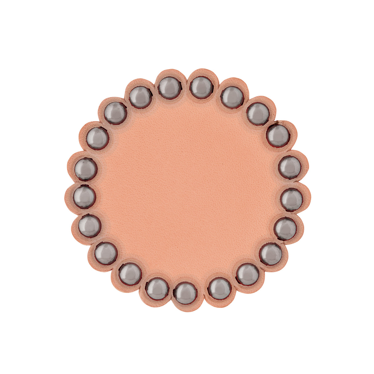 Leather Concho 2" With Spots Only