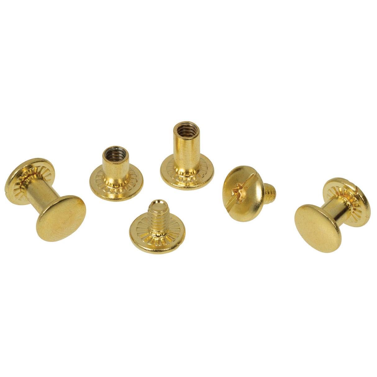 Chicago Screw Handy Pack Solid Brass, Plain