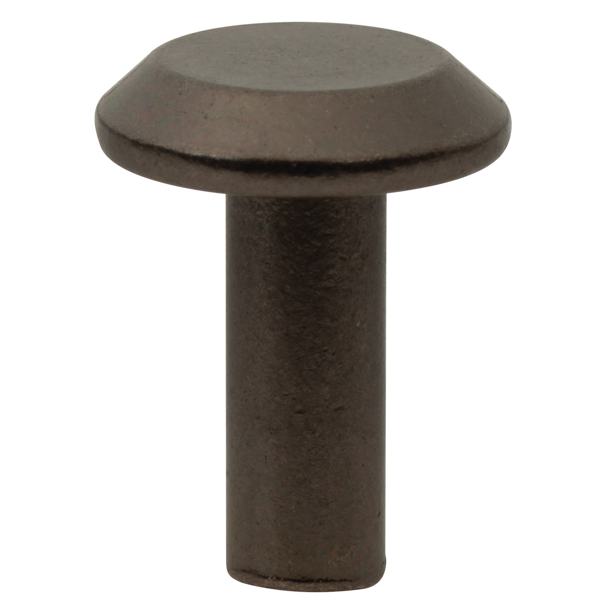 7/16" Antique Silver, Tubular Rivet, top