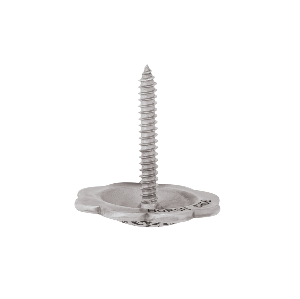 Jeremiah Watt Accented Floral Concho with Wood Screw