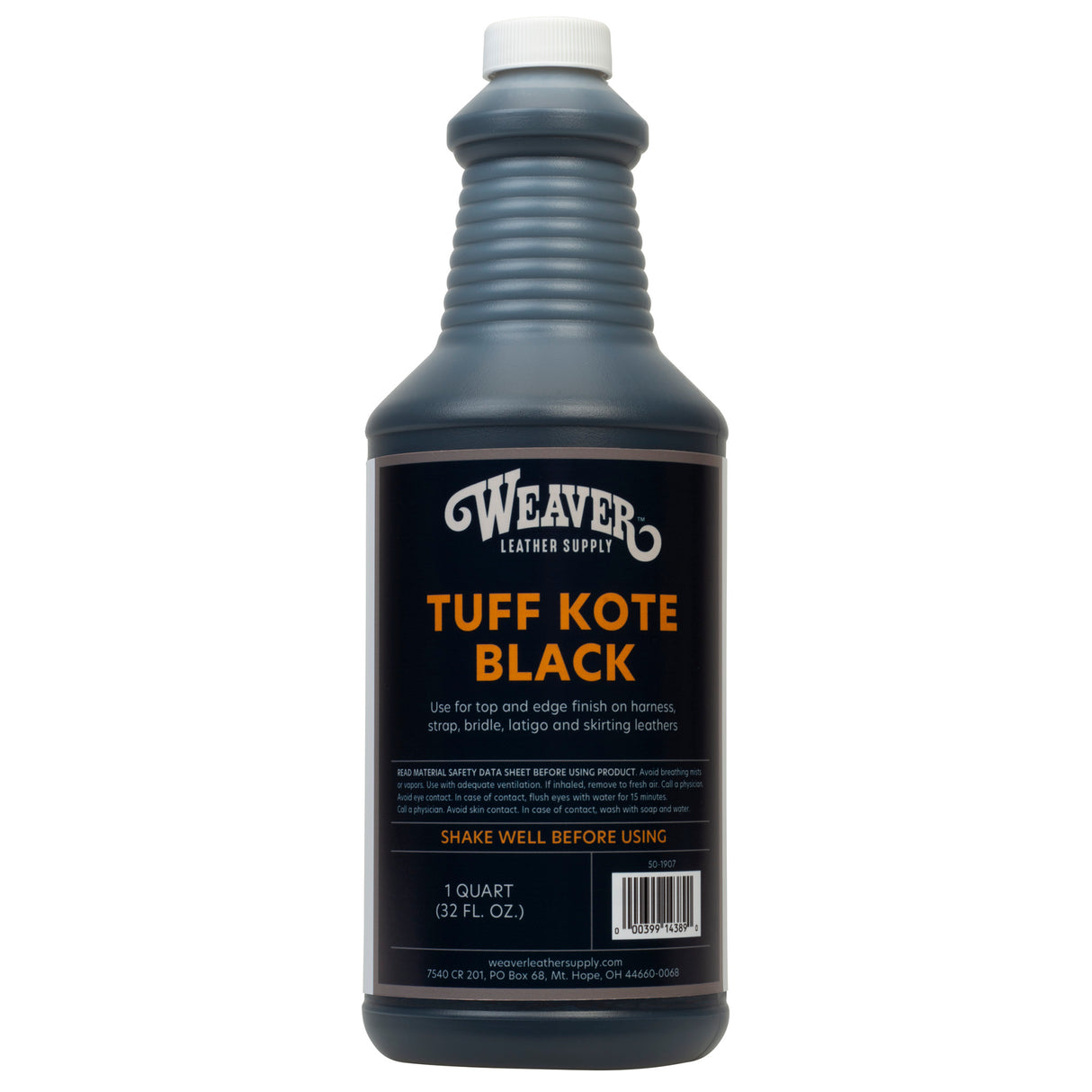 Weaver Tuff Kote, Black, Quart