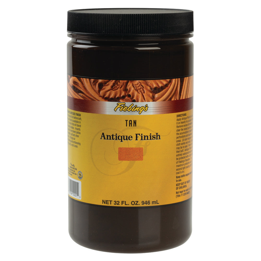 Fiebing's Antique Finish, Quart, Tan