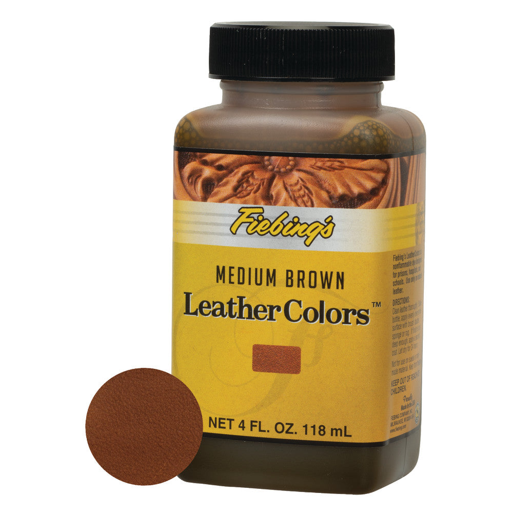 Fiebings LeatherColors, Medium Brown