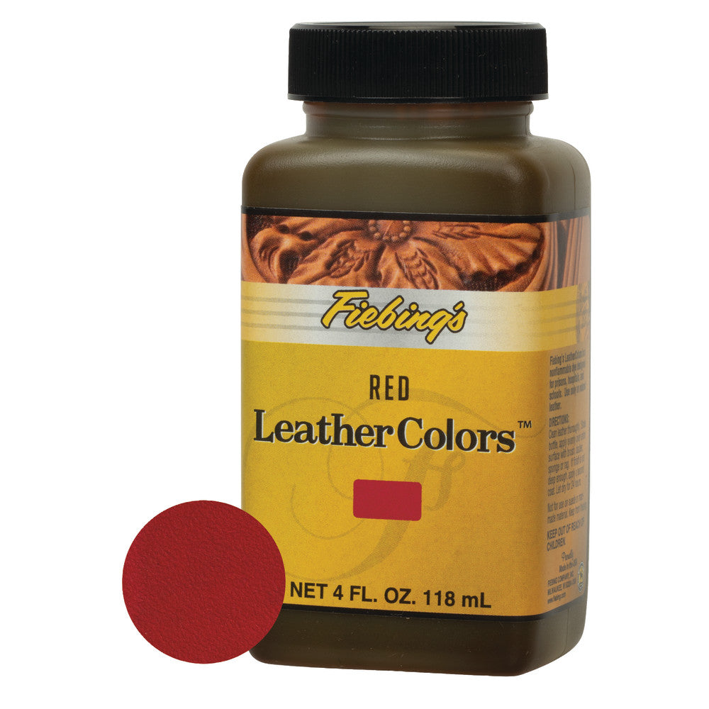Fiebings LeatherColors, Red