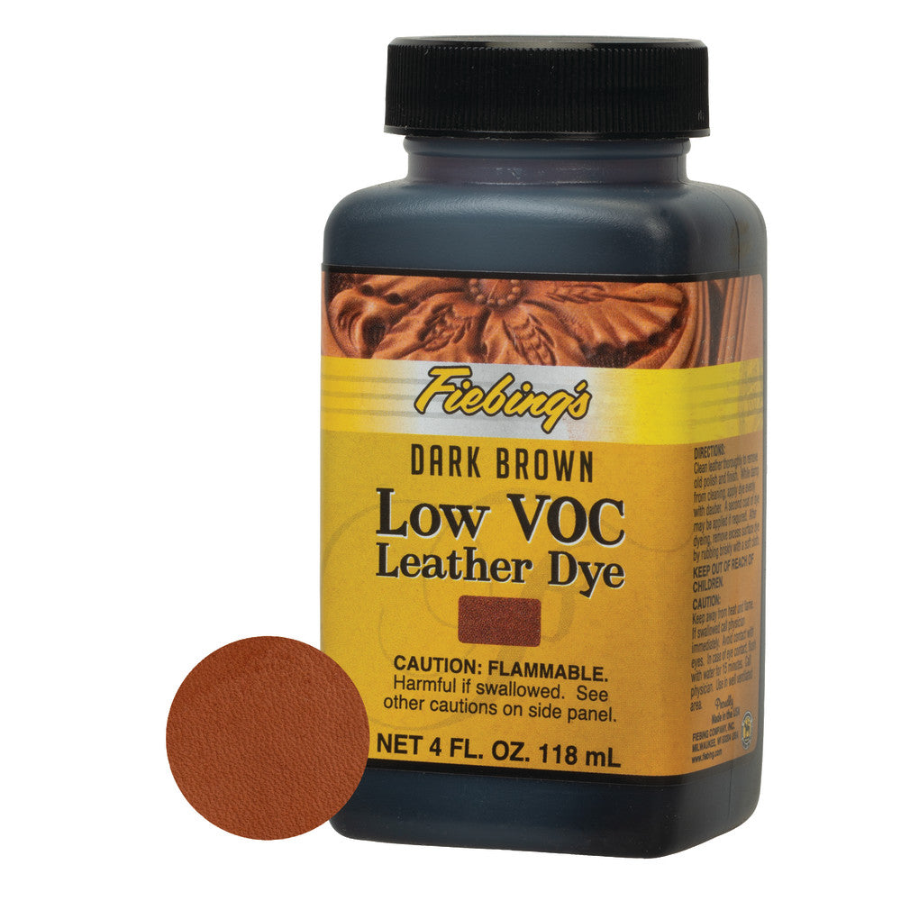 Fiebing’s Low VOC Leather Dye , 4 oz.