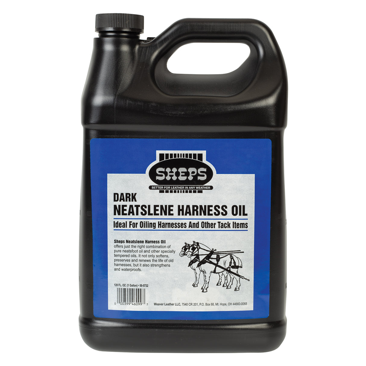 Sheps® Neatslene Harness Oil Dark, Gallon, Front