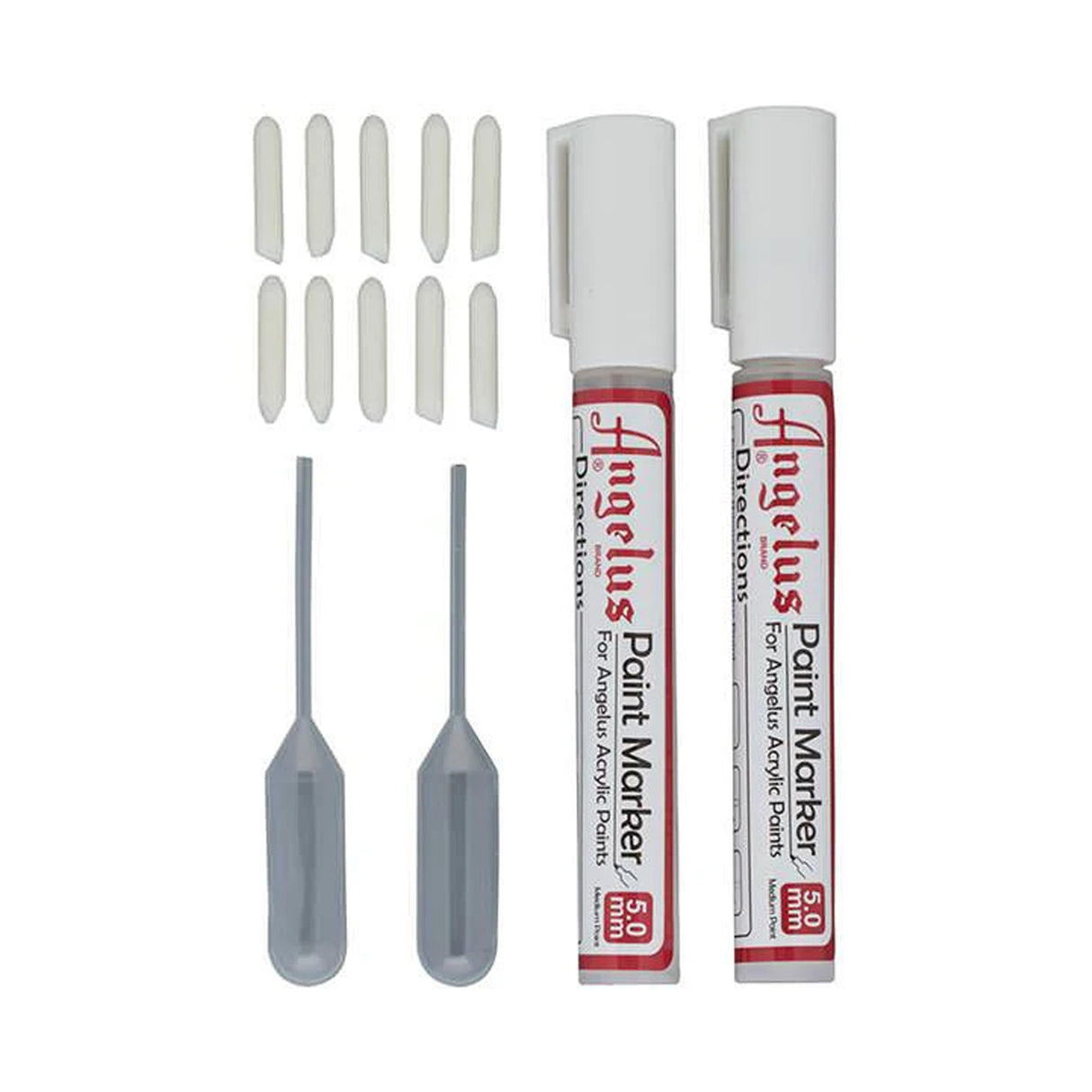 Angelus® Empty Paint Marker Set, 5 mm