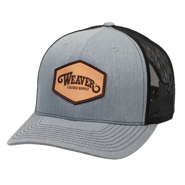 Mesh Back Cap with Leather Patch