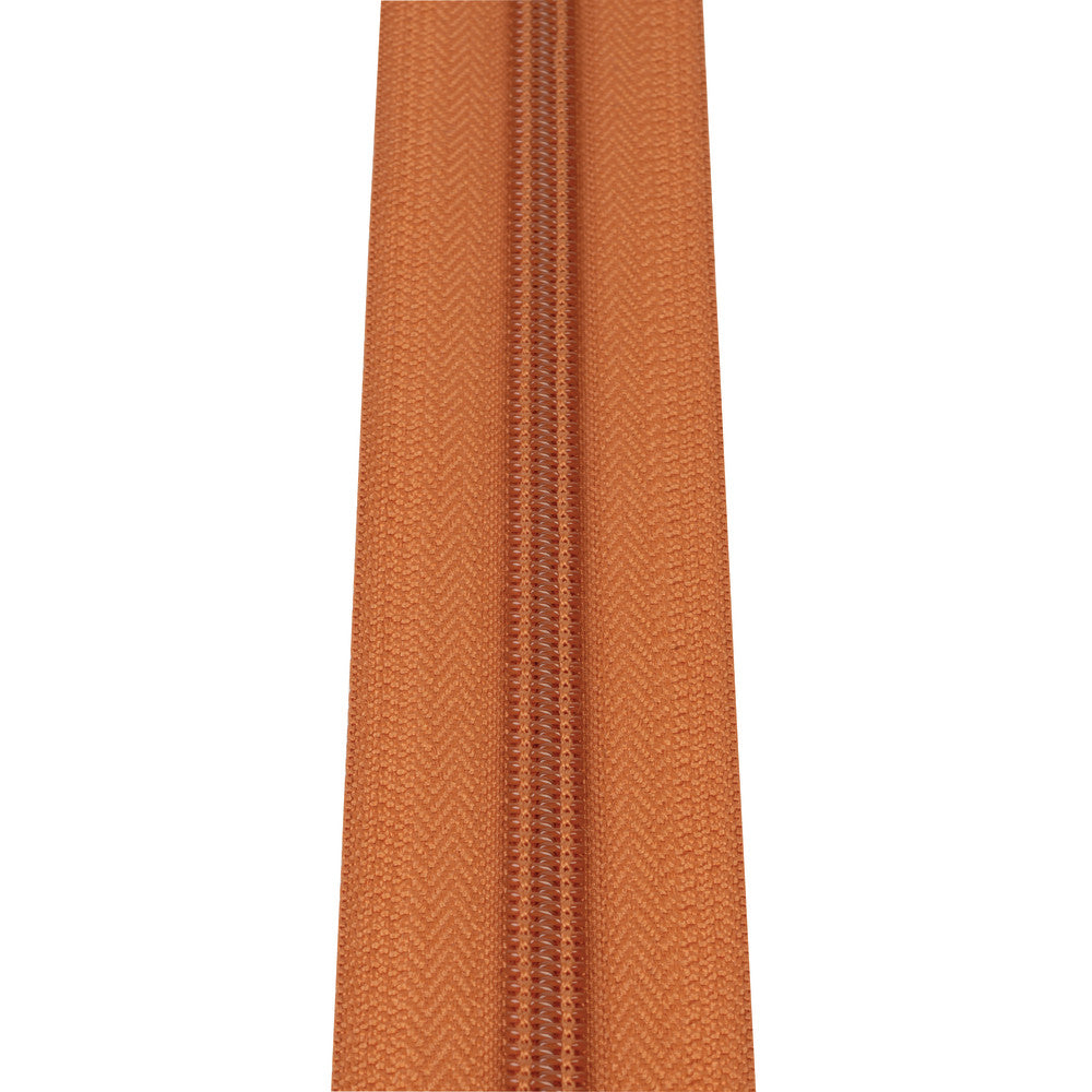 #5 Tan, YKK Coil Zipper Tape, Nylon