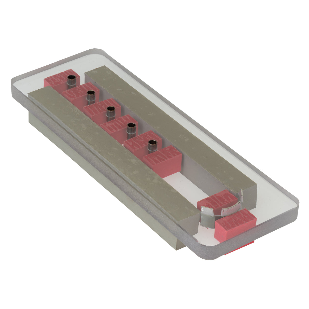 Polycarb Cutting Die for Belts, Round Billet End