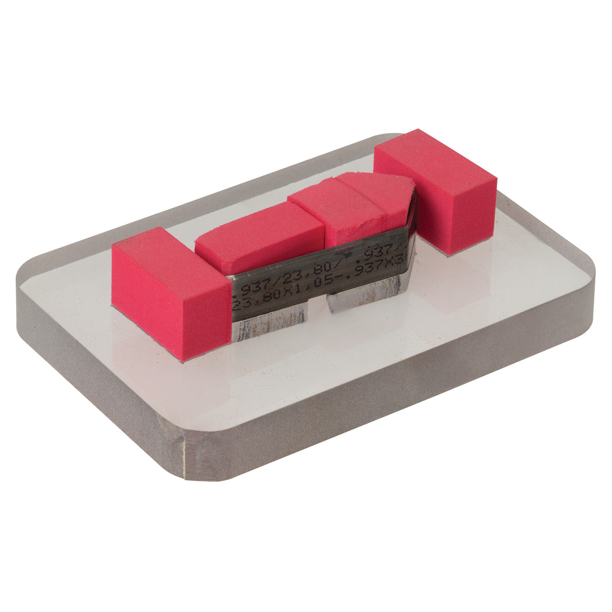 Polycarb Cutting Die, Tapered Point Earring, side