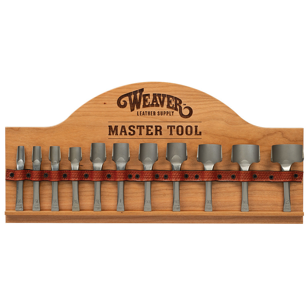 Master Tool Round Strap End Punch Set