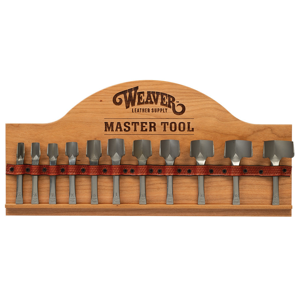 Master Tool English Point Strap End Punch Set