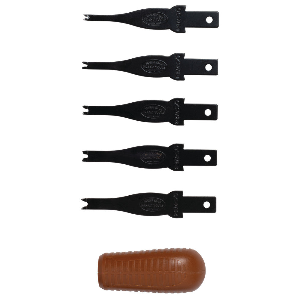 Quick Change Edge Beveler, Handle and 5 Blades (0-4)