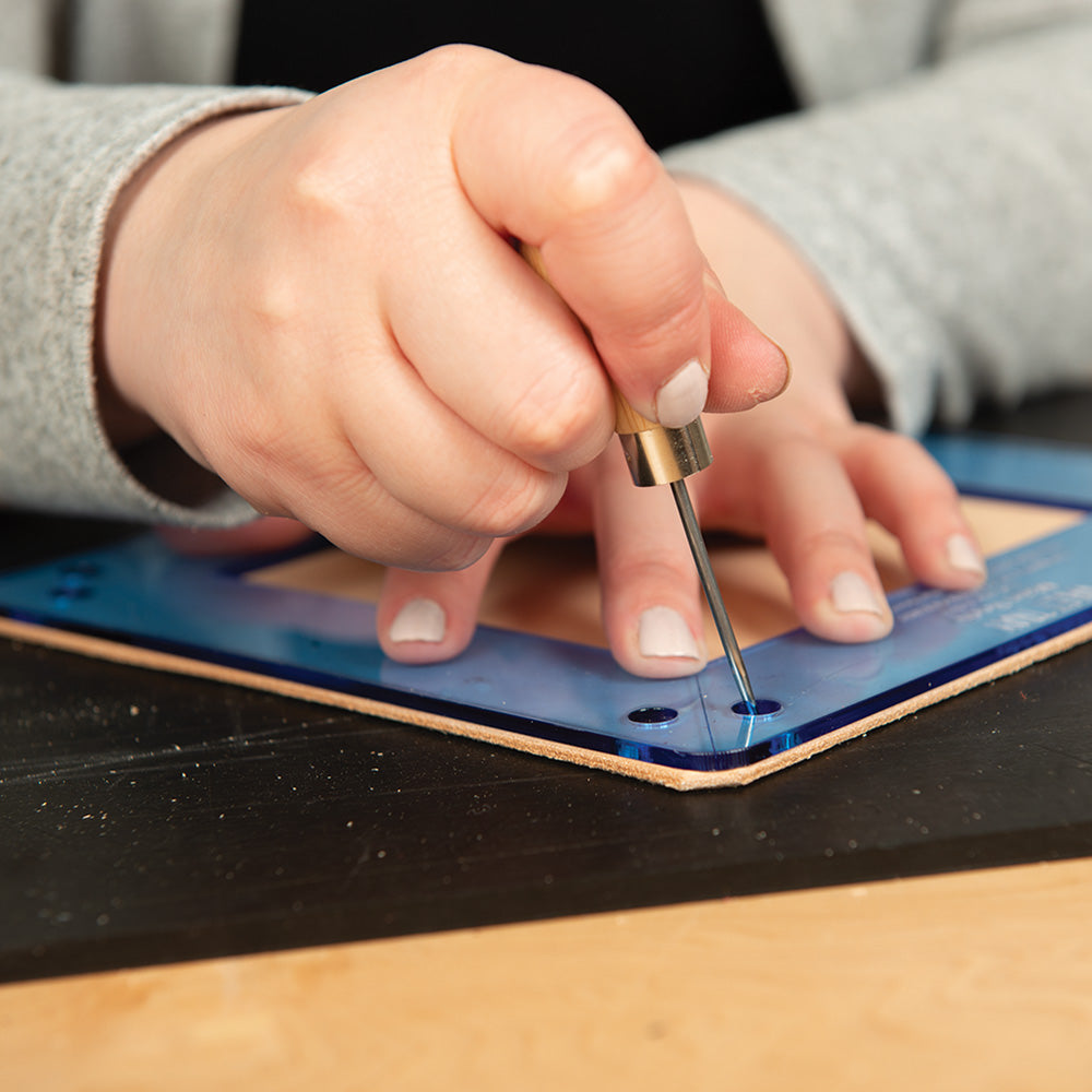 Valet Tray Template Set by Maker's Leather Supply, 7.75"