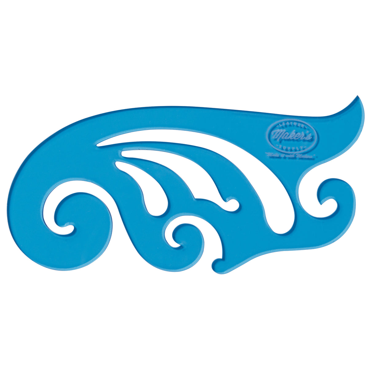 Complex French Curve Template by Maker's Leather Supply